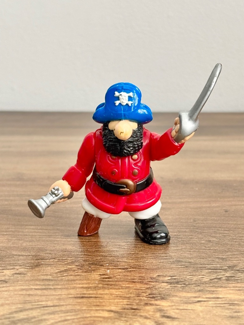 VINTAGE 1994 Fischer Price Great Adventure Pirate Captain Sword Action Figure